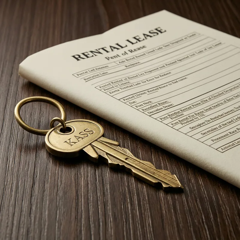 Emergency locksmith professional opening a residential apartment door with specialized tools, representing tenant lockout situations in German rental properties